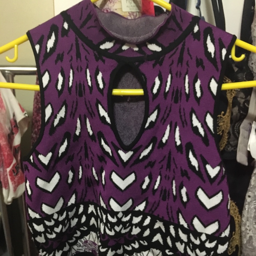 Bebe sm cheetah top